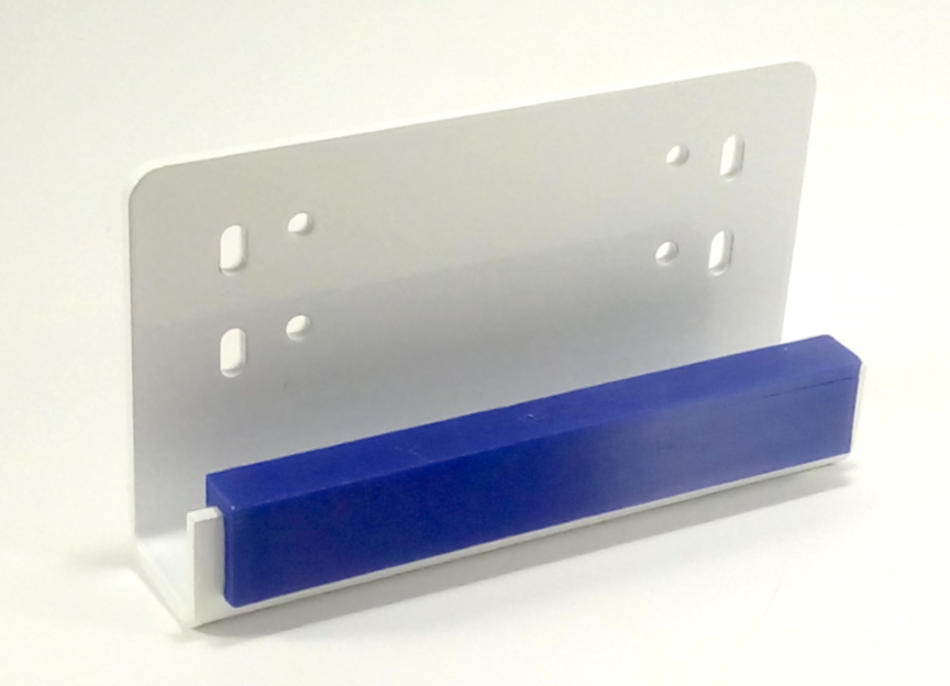 Herraje Guia Blanco con elemento plastico Pet-G